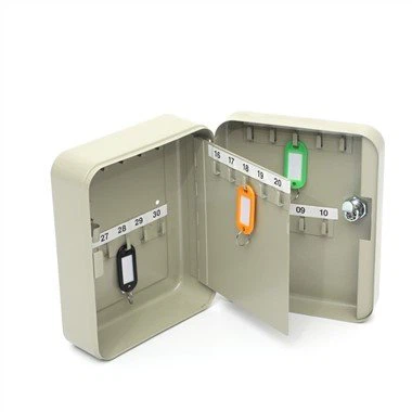 Ocelová schránka na 30 klíčů